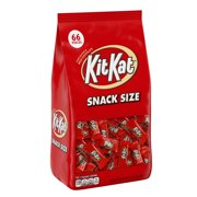 KIT KAT Milk Chocolate Wafer Snack Size Candy Bars, Individually Wrapped, 32.34 oz, Bag