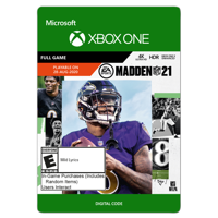 Madden NFL 21: Standard Edition, Electronic Arts, Xbox [Digital Download]