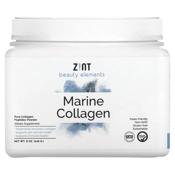 Zint Marine Collagen Powder, 8 oz (226 g)