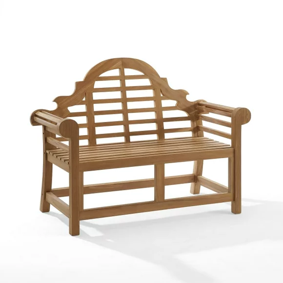 Crosley Furniture Caddington Outdoor Durable Teak Wood Bench - Teak