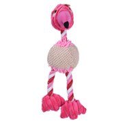 JuLam Pet Dog Plush Toy with Bird Shape Built-in Sound Device Chew Toy