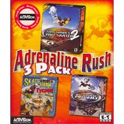 3 Classic Adrenaline PC Games: Tony Hawk Pro Skater 2 + Mat Hoffman's Pro BMX + Skate Board Park Tycoon