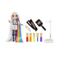 Rainbow High Hair Studio  Create Rainbow Hair with Exclusive Doll, Extra-Long Washable Hair Color