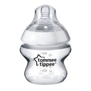 Tommee Tippee Closer to Nature Baby Bottles, 5 ounces, Clear