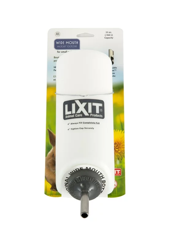 Lixit Rabbit & Ferrets Water Bottle, 32oz.