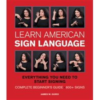 Learn American Sign Language (Hardcover)