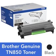 Brother Genuine High Yield Toner Cartridge, TN850, Replacement Black Toner, Page Yield Up To 8,000 Pages