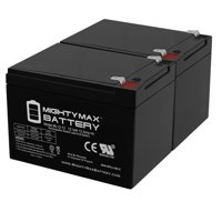 12V 12AH SLA Battery for Pride Mobility Go-Go Ultra X 3-Wheel - 2 Pack