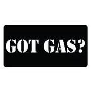 (3) Got Gas? Funny Hard Hat / Helmet Stickers