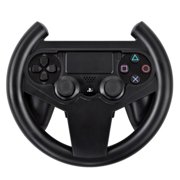 Gaming Racing Steering Wheel For Sony PS4, Compact Lightweight Gamepad Joypad Grip Controller With Detachable Cover
