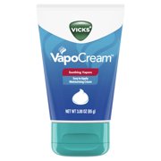 (2 pack) Vicks VapoCream, Soothing and Moisturizing Vapor Cream, 3oz Tube