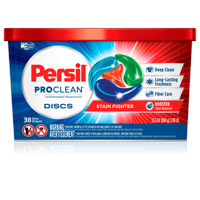 Persil ProClean Laundry Detergent Discs, Stain Fighter, 38 Count