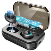 Wireless Earbuds Bluetooth 5.0 Headphones TWS True Wireless Stereo Headset IPX8 Waterproof in-Ear Earphones Built-in Mic Portable Charging Case with CVC Noise Cancelling 36H Cycle Play Time
