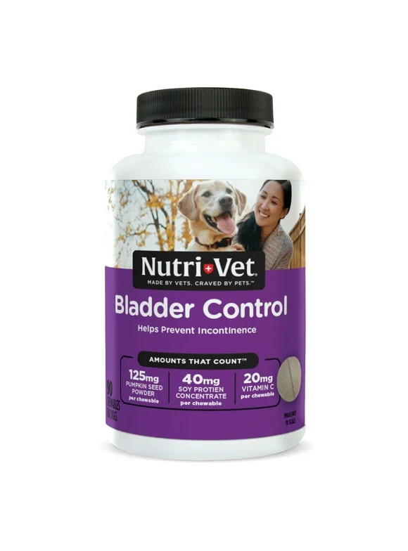 Nutri-Vet Bladder Control Chewables for Dogs, 90 Count