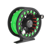 2+1BB Large Arbor Fly Fishing Reel Lightweight CNC Machined Aluminum Alloy Fly Fishing Reel with Line