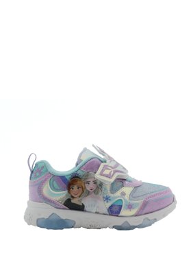 Disney Frozen Toddler Girl Anna & Elsa Shimmer Athletic Sneaker