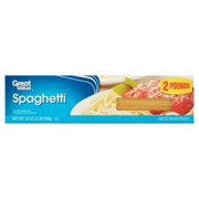 (6 Pack) Great Value Spaghetti, 32 oz