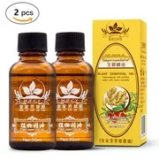 2 Pack 100% PURE Plant Therapy Lymphatic Drainage Ginger Oil, Best Natural Therapy Therapy Oil, Quickly Pain Relief Muscle