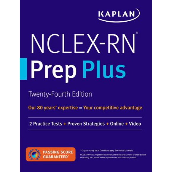 Pre-Owned Nclex-RN Prep Plus: 2 Practice Tests + Proven Strategies + Online + Video (Paperback) 1506255442 9781506255446