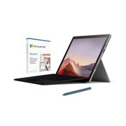 Microsoft Surface Pro 7 12.3" Intel Core i5 8GB RAM 128GB SSD Platinum + Surface Pro Signature Type Cover Black+Surface Pen Ice Blue+Microsoft 365 Personal 1 Year Subscription For 1 User
