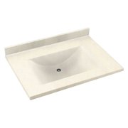 Swanstone 31W x 22D in. Contour Solid Surface Vanity Top