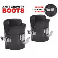 Fitness Maniac Pair Anti Gravity Inversion Boots Therapy Hang Spine Ab Chin Up