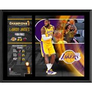 LeBron James Los Angeles Lakers 12" x 15" 2020 NBA Finals Champion Sublimated Player Plaque