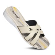 Aerosoft - Gladiator Comfortable Strappy Slide Sandals for Women