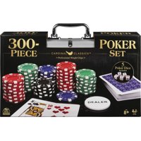 Professional 300-Piece Poker Set in Aluminum Carry Case, For Families and Kids Ages 8 and up