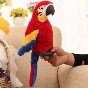 Leonard Recording Talking Toys Autism Toys Talking Birds Toys for 4-8 Year Old Girls Dolls for 3 Year Old Girls Toys Learning Toys for 4-8 Year Olds Furreal Friends Cute Stuffed Animal Toys