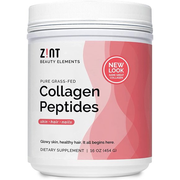 Zint Paleo-Friendly Collagen (Types 1 & 3) Powder, 16 Oz.