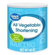 Great Value All Vegetable Shortening, 48 oz