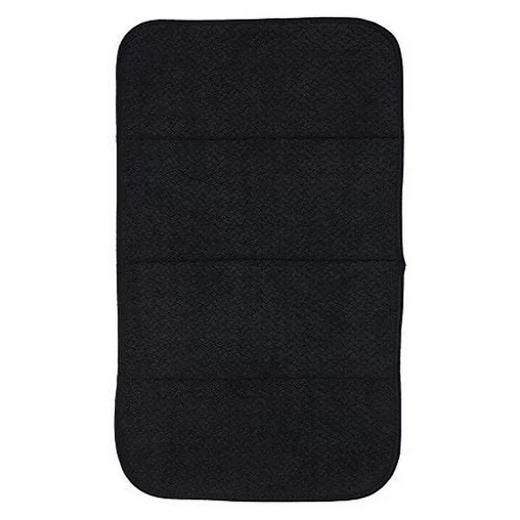 All-Clad Textiles Reversible Fast-Drying Mat, 16-Inch x 28-Inch, Black