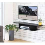FITUEYES Floating TV Stand Wall Mounted Media Console Entertainment Storage Shelf