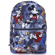 Mickey Mouse Friends 16 Large School Backpack All Over Prints Bag Grey