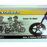 strider - 12 sport balance bike, ages 18 months to 5 years, blue