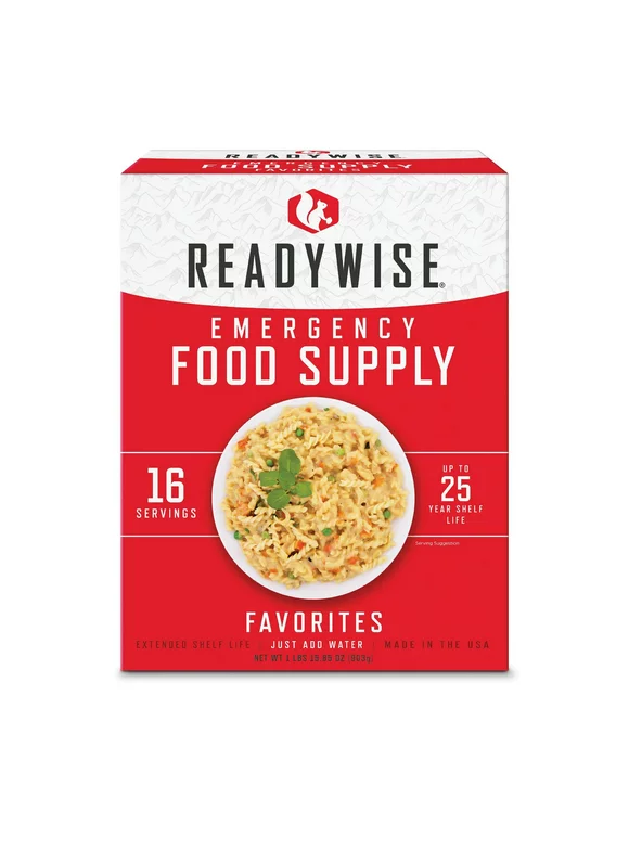 Ready Wise Emergency Food Supply, 16 Servings