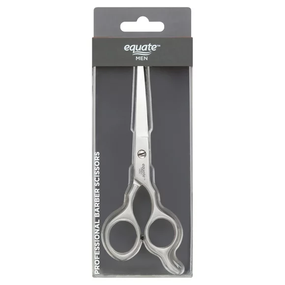 Equate Men Professional Barber Hair Cutting Thinning Scissors - 7" Inch Length Haircutting Shears