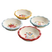 The Pioneer Woman Floral Medley 5.5-Inch Mini Pie Pans, 4-Pack