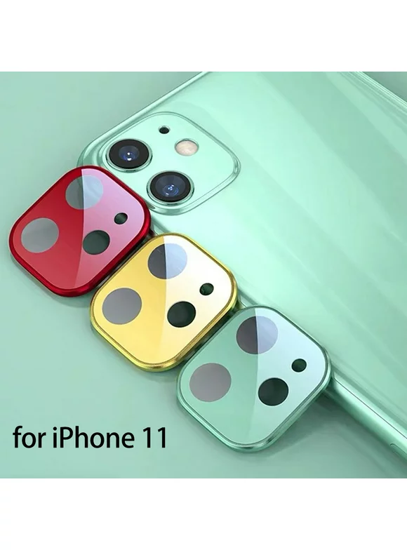 Besufy Phone Camera Lens Protector Protective Film Cover Case White for iPhone 11