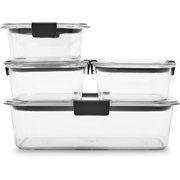 Rubbermaid Brilliance Food Storage Containers, 10-Piece Set
