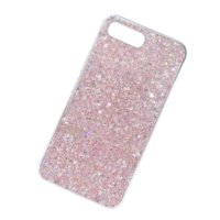 Aibecy Suitable for ip11pro mobile phone shell small fresh glitter powder epoxy XSMAX new 8plus protective sleeve 7 Pink ip7plus / 8plus