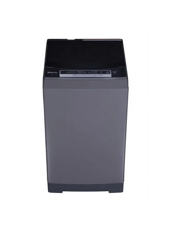 Magic Chef 1.7 Cu. ft. Top Load Washer in Gray, Model MCSTCW17G5, H 36.6 in, L 20.3 in, D 20.7 in, Weight: 70.5 lbs.