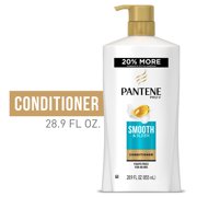 Pantene Conditioner, Smooth and Sleek for Dry Frizzy Hair, 28.9 fl oz