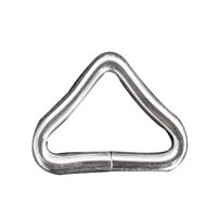 Famure Triangle Buckle-10 Pcs Per Set Trampoline Jumping Bed Bungee Mesh Cloth Mattress Iron Buckle Triangle Ring
