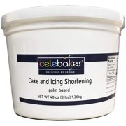 CK Products 77-326 Cake and Icing Shortening Tub, White 3 LBS