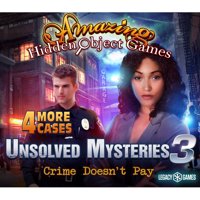 Unsolved Mysteries 3 5 Pack Amazing Hidden Object Games