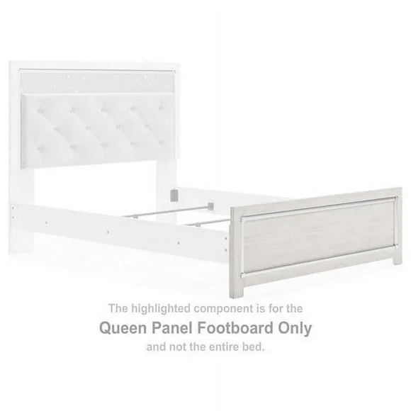Ashley Furniture Altyra Queen Panel Footboard, White