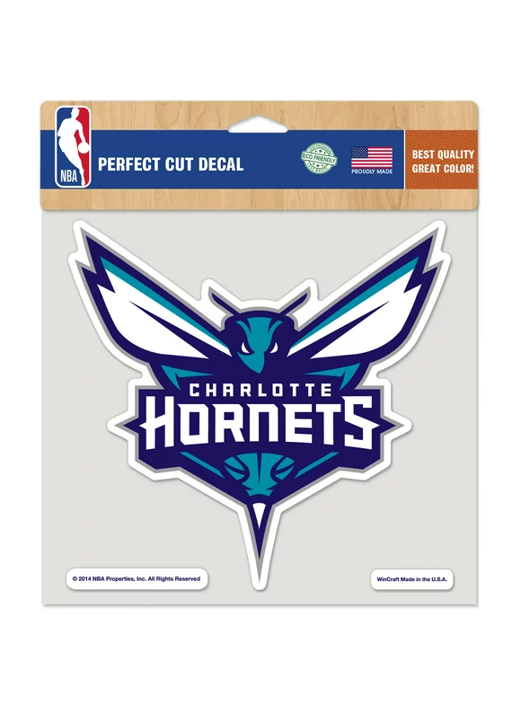 WinCraft Charlotte Hornets 8" x 8" Color Decal