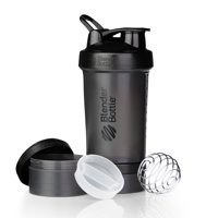 BlenderBottle 22oz ProStak Shaker with 2 jars, a Wire Whisk BlenderBall and Carrying Loop